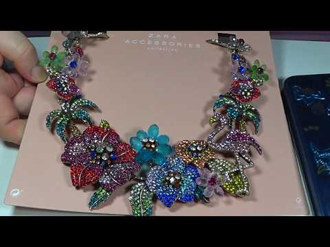 Видео: АСМР Бижутерия Aliexpress / Zara / Mango / ASMR / 37