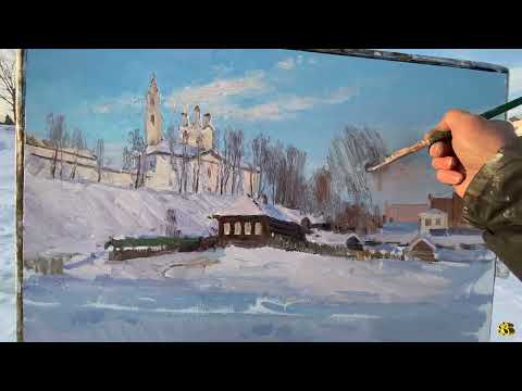 Видео: Зима в Верхотурье.  Часть 1