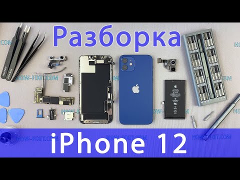 Видео: Разборка iPhone 12