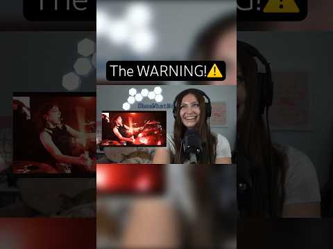 Видео: Выражение лица РОКА!!!! 🙌🏼 The Warning Live‼️ #thewarning