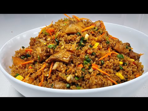 Видео: настоящий гайанский 🇬🇾 жареный рис с курицей | полный рецепт