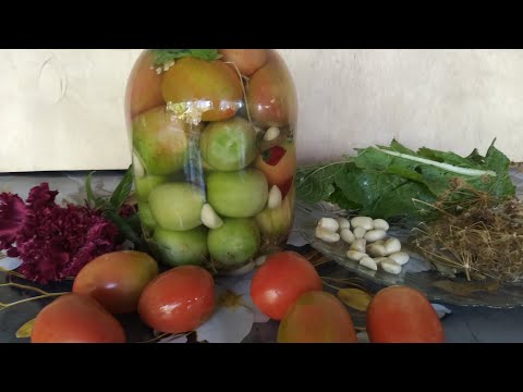 Видео: Яшил памидорни тузлаймиз🍅🍅🍅🍅🍅🍅🥬🥬🥬🥬🥬🥬🥬