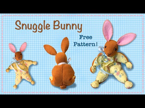 Видео: Прижимистый кролик || БЕСПЛАТНЫЙ ШАБЛОН || Полное руководство с Lisa Pay