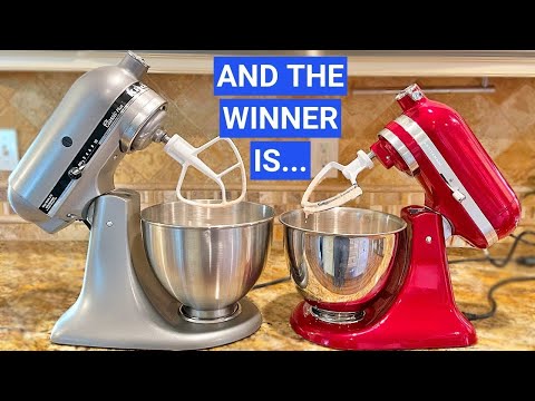 Видео: KitchenAid Classic против Artisan Mini: РЕАЛЬНЫЕ РАЗЛИЧИЯ МЕЖДУ ЭТИМИ МИКСЕРАМИ