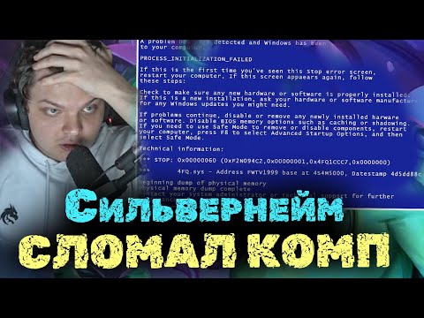Видео: Игра сломала комп | Как Сильвернейм кинул чат на аукцион + новая игра | SilverName Best Moments