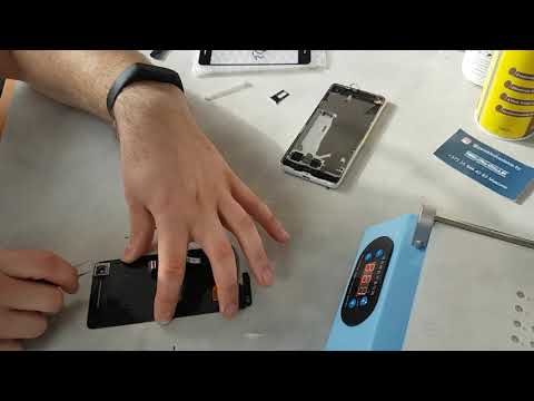 Видео: Разборка и замена только стекла Goolgle Pixel 2 only glass replacement