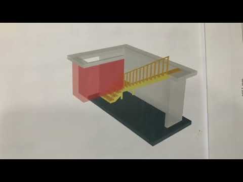 Видео: Лестница в загородный дом 1 часть