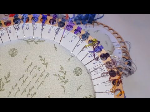 Видео: Ниточный ОРГАНАЙЗЕР для вышивки: КАК ЭТО СДЕЛАНО