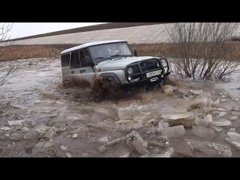 Видео: Прощай УАЗ,Жена за рулем,учу Леру ездить по Бездорожью