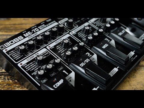 Видео: BOSS ME-70 в 2020 году. Большой подробный обзор старого крутого прибора.