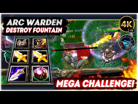 Видео: DotA ARC WARDEN , ZET - MEGA CHALLENGE 😈 СЛОМАТЬ ФОНТАН И ОСТАВТЬ 3 СТОРОНЫ ЦЕЛЫЕ! 2 ИГРЫ🔥