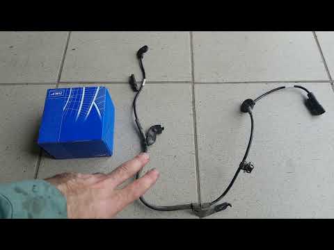Видео: Митсубиси Аутлэндер 2012. Проблема с датчиком ABS при замене подшипника передней ступицы! На заметку