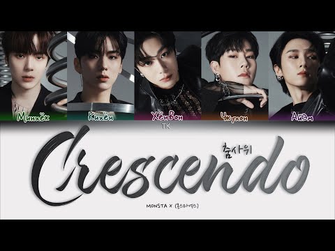 Видео: MONSTA X – Crescendo [ПЕРЕВОД НА РУССКИЙ/КИРИЛЛИЗАЦИЯ Color Coded Lyrics]