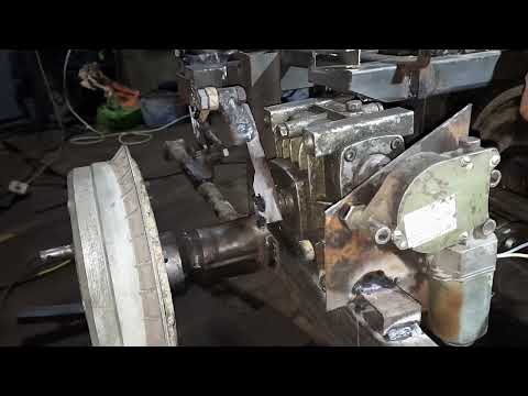 Видео: электро привод для навески на минитрактор.