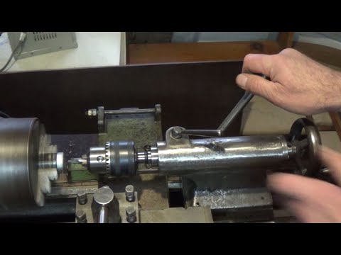 Видео: Переделка задней бабки от тв4 для тв7