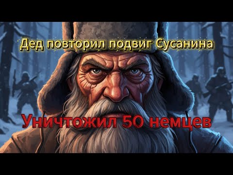 Видео: Как 83-летний крестьянин обманул 50 немцев? Подвиг Матвея Кузьмина 1942
