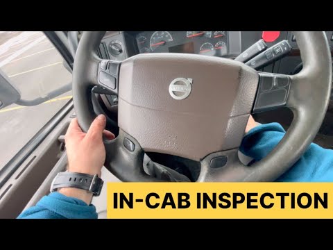 Видео: IN-CAB инспекция. Демонстрация. PTI. Экзамен на права CDL.