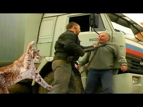 Видео: Братки наехали на дальнобойщика, вымогая с него деньги, но их ожидало совсем иное