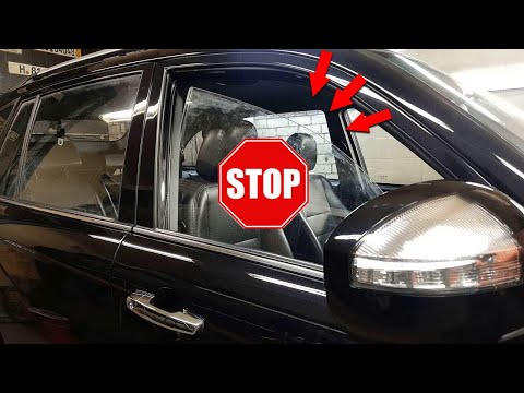 Видео: Упало стекло Lifan X60