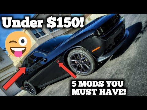 Видео: ТОП-5 МОДИФИКАЦИЙ для вашего Dodge Challenger / Charger — менее 150 долларов!