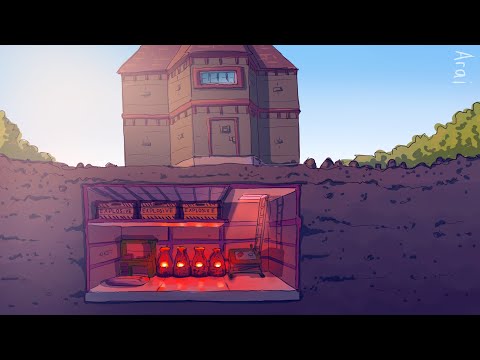 Видео: Мой новый Дом-Бункер с Подвалом! - Rust [Раст]