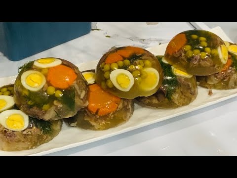 Видео: ХОЛОДЕЦ қазақша рецепт. Холодец из говяжьих ножек.