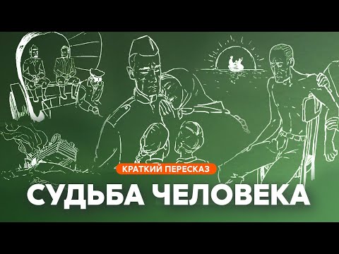 Видео: Судьба человека | Краткий пересказ | Михаил Шолохов