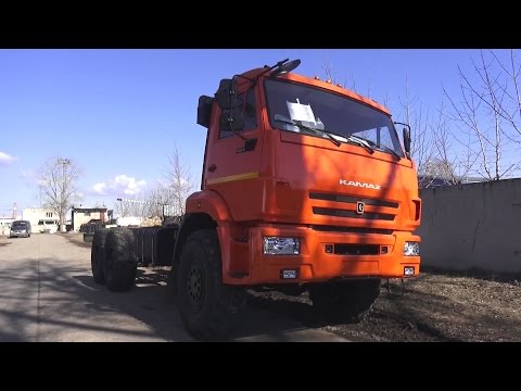 Видео: 2017 КАМАЗ-43118. Обзор (интерьер, экстерьер, двигатель).