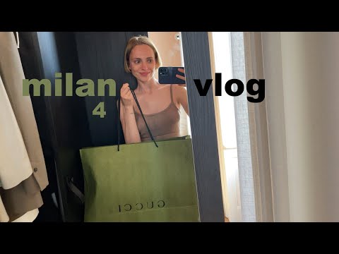Видео: Потратила кучу денег в Gucci | неудачный кастинг | Milan vlog 4