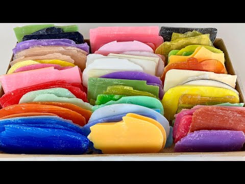 Видео: Crushing soap plates. ASMR. Ломаю мыльные пластинки. Satisfying soap video.