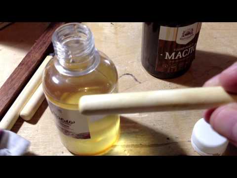 Видео: Масла для дерева: Мартьянов, Danish и Teak Oil