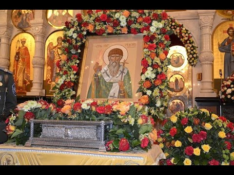 Видео: АКАФИСТ СВЯТИТЕЛЮ СПИРИДОНУ ТРИМИФУНТСКОМУ,ЧУДОТВОРЦУ