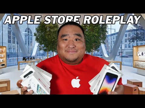 Видео: Самый лучший продавец в Apple Store 5 | ASMR