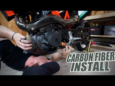 Видео: УГЛЕРОДНЫЕ ДЕТАЛИ! | Серия сборок 690 SMC R | Эпизод 5