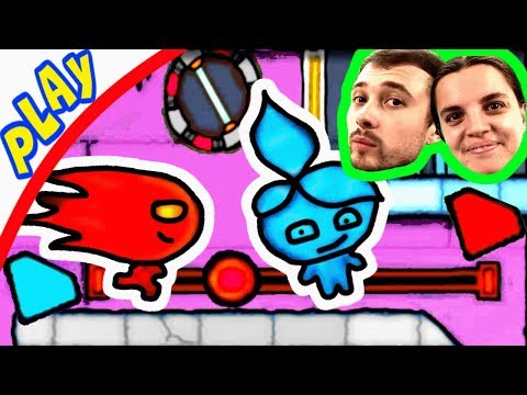 Видео: БолтушкА, ПРоХоДиМеЦ и Новые Испытания для ОГНЯ и ВОДЫ! #235 - игра Огонь и Вода 3