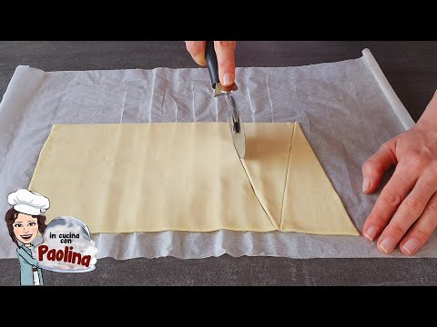 Видео: Слоеное тесто. 2 быстрых и простых ИДЕИ АПЕРИТИВА. Круассаны из слоеного теста.
