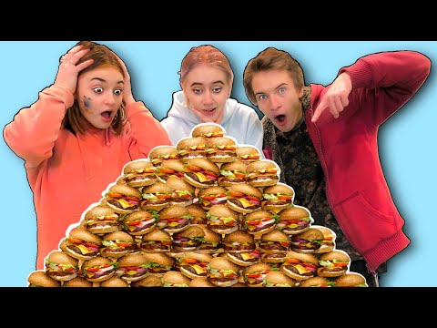 Видео: ЭКСТРЕМАЛЬНЫЙ 1000 БУРГЕРОВ Челлендж !