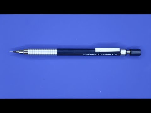 Видео: Pentel GRAPH 600 | обзор механического карандаша | ProPencils