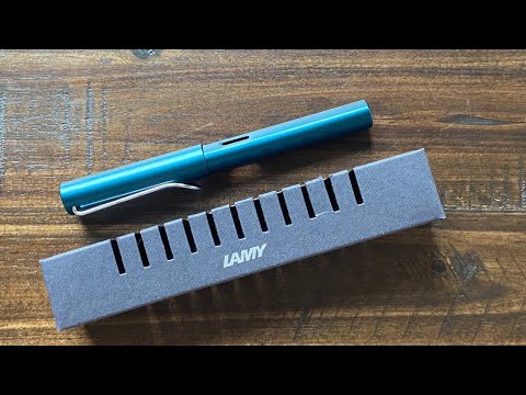 Видео: Перьевая ручка LAMY AL-star Petrol (Special Edition 2023)