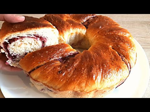 Видео: Сдобный Пирог с Вареньем Очень Вкусный и Воздушный