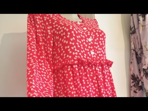 Видео: Куйлак бичиб тикамиз 46 48размерга. Шьём платье. We sew a dress