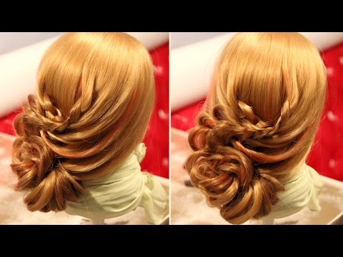 Видео: Причёска из плетения "Ракушка" на бок | Авторские причёски | Hairstyles by REM | Copyright ©