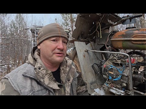 Видео: Подготовка к соболиному сезону 2025-2026 г. Чай на костре. Пневмоход не для жены.