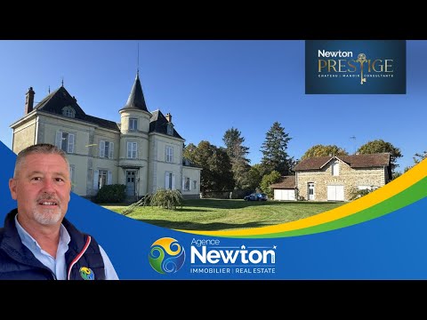 Видео: Потрясающий отреставрированный замок на продажу в самом сердце Лимузена, тур по дому мечты во Фра...