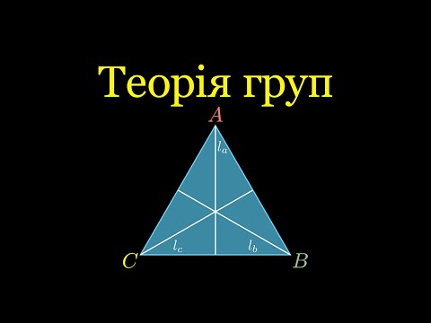 Видео: Симетрія та Легкий Вступ до Теорії Груп