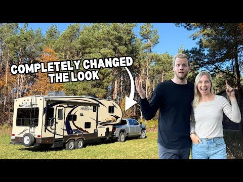 Видео: Это ПОЛНОСТЬЮ изменило внешний вид нашего кемпера. Нам следовало сделать это в самом начале.