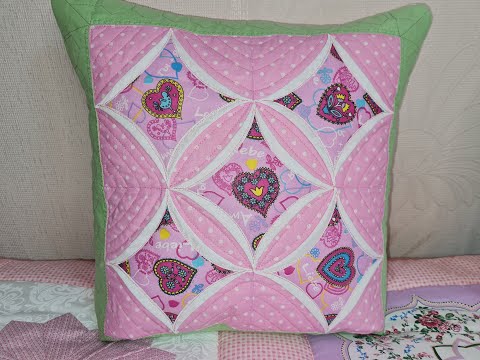 Видео: Кафедральные окна - как собрать и выполнить стёжку готового полотна