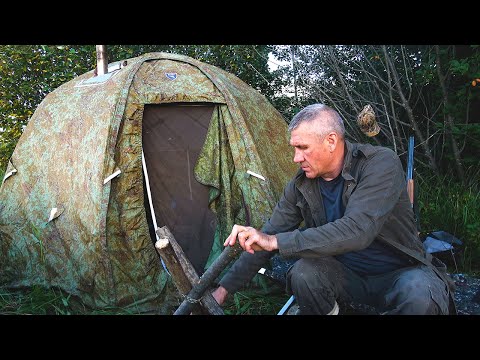 Видео: Открытие сезона охоты. Стул из жердей.