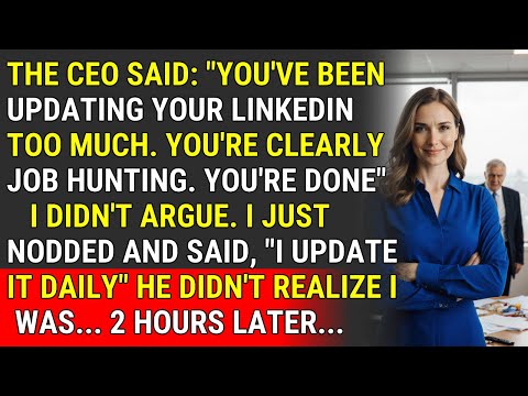 Видео: Генеральный директор уволил меня за обновления в LinkedIn, а затем инвесторы ушли ♟️