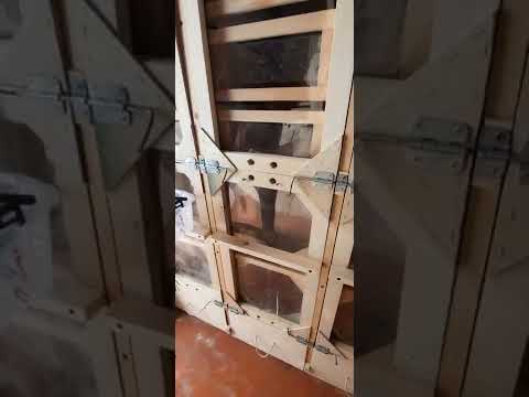 Видео: Кассетный пчелопавильон полная копия Берендей на 48 семей